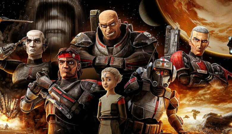 Постер мультфильма «Звёздные войны: Бракованная партия / Star Wars: The Bad Batch» (2021)