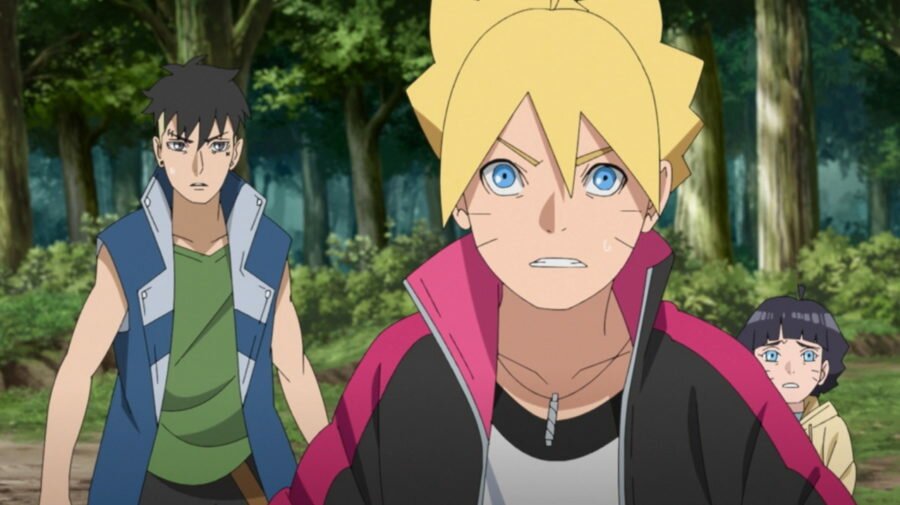 Кадр из аниме «Боруто / Boruto» (2021)