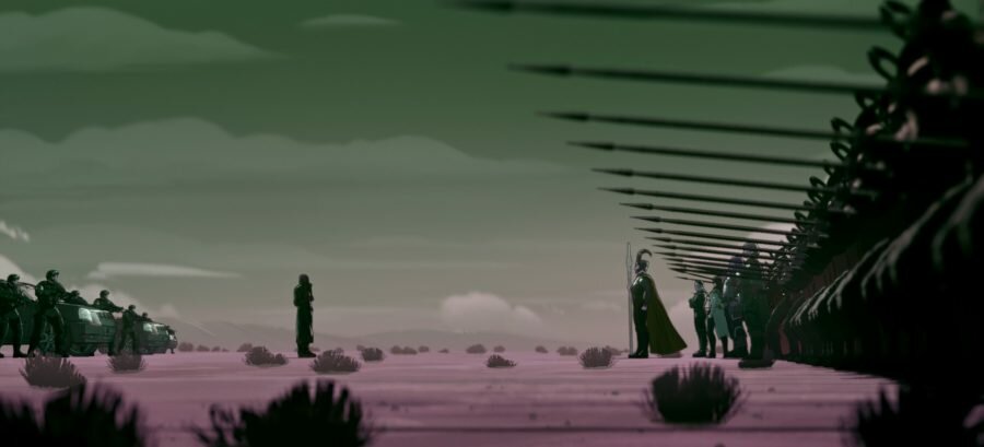 Кадр из 1 сезона мультсериала «Что если…? / What If…?» (2021)