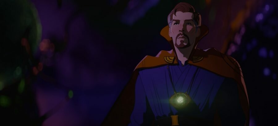 Персонаж Доктор Стрэндж (Doctor Strange) в мультсериале «Что если…? / What If…?» (2021)