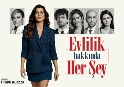 Постер сериала «Всё о браке / Evlilik Hakkında Her Şey» (2021)