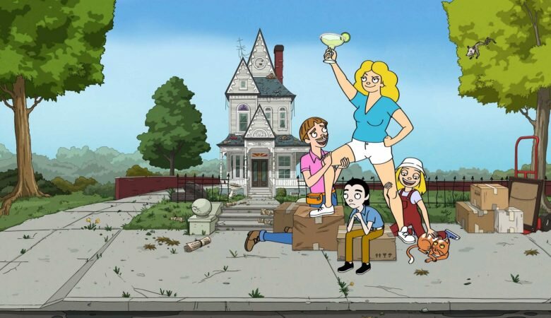 Постер мультсериала «Дом Харперов / Харперы / The Harper House» (2021)