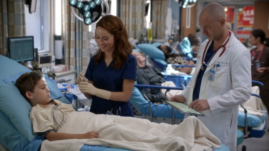 Кадр из 18 сезона сериала «Анатомия страсти / Grey's Anatomy» (2021)