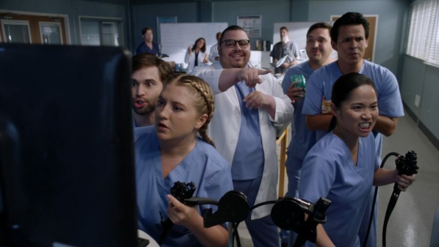 Кадр из 18 сезона сериала «Анатомия страсти / Grey's Anatomy» (2021)