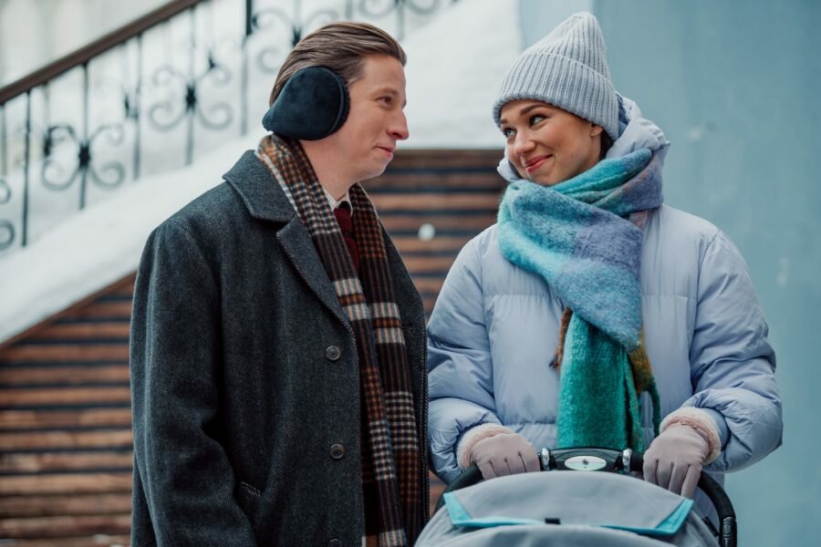 Дмитрий Лысенков и Ксения Теплова в 5 сезоне сериала «ИП Пирогова» (2022)