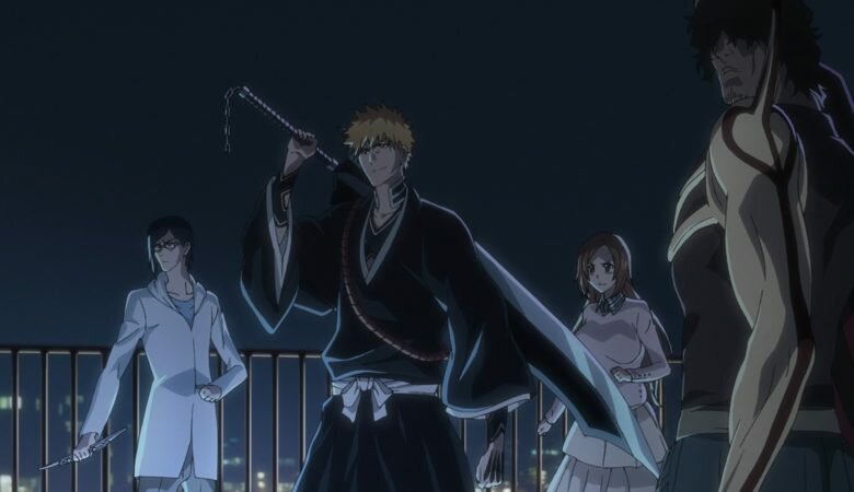 Кадр из аниме «Блич: Тысячелетняя кровавая война / Bleach: Thousand-Year Blood War / Bleach 千年血戦篇» (2022)