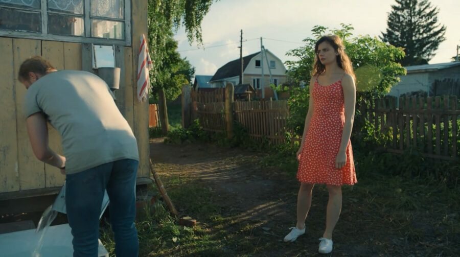 Вячеслав Чепурченко и Дарья Алыпова в 3 сезоне сериала «Жуки» (2022)